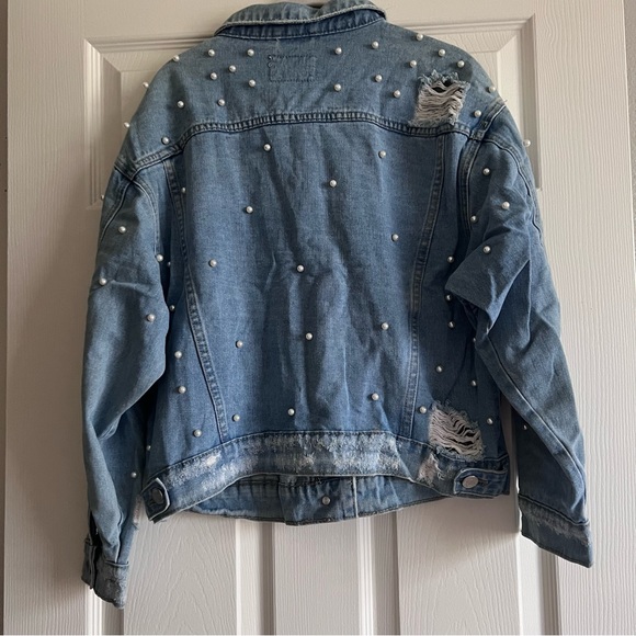 Pearl Denim Jacket - Picture 2 of 6